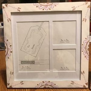 Boho Shabby Hand Painted Picture Frame
